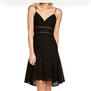 Bardot Black Lace Dress